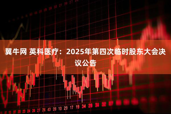 翼牛网 英科医疗：2025年第四次临时股东大会决议公告