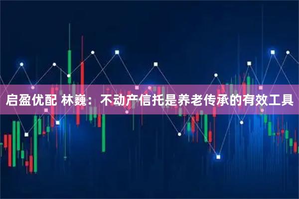 启盈优配 林巍：不动产信托是养老传承的有效工具